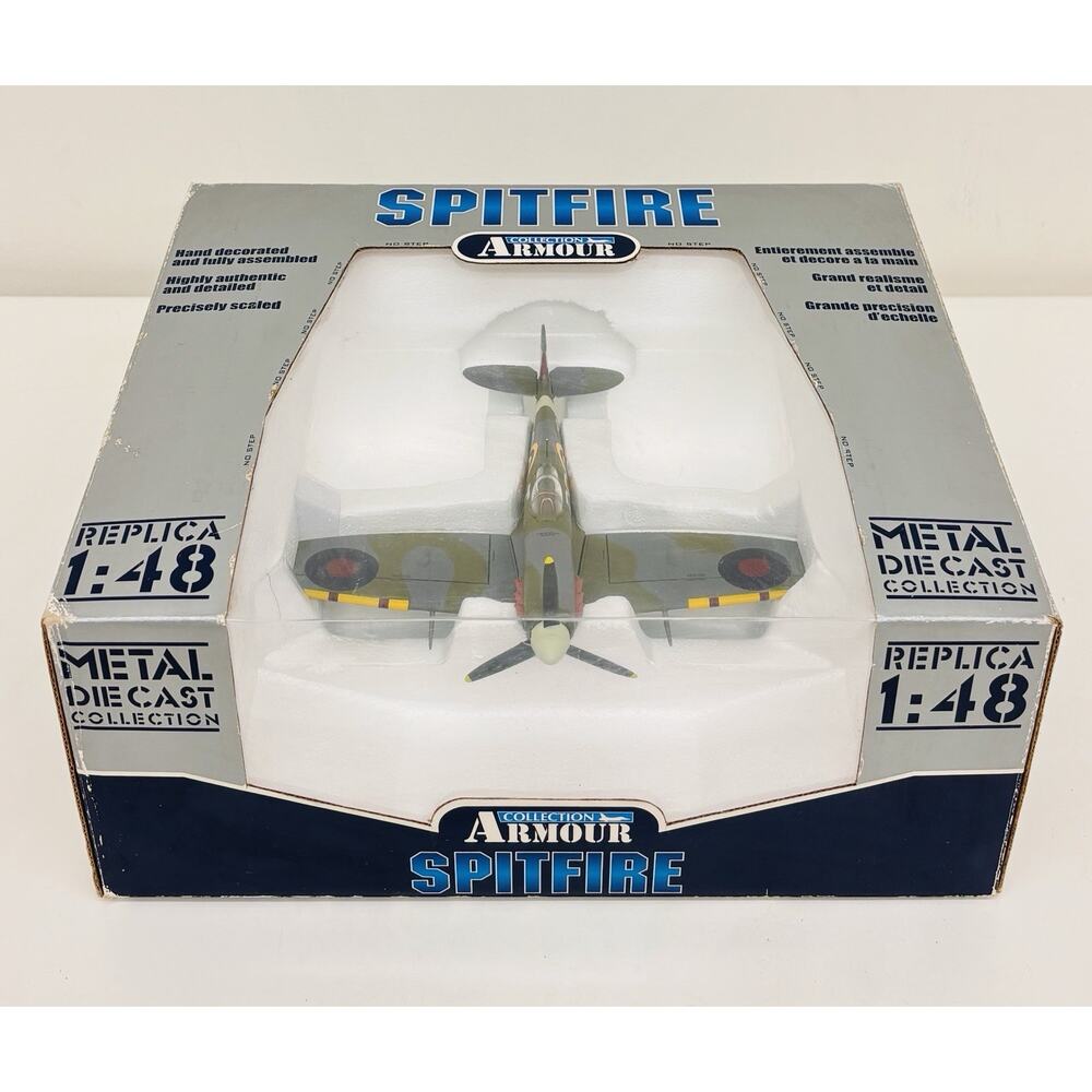 Franklin Mint 1:48 RAF UK Spitfire MK.V WWII Ace R.S. Tuck 98160 Armour